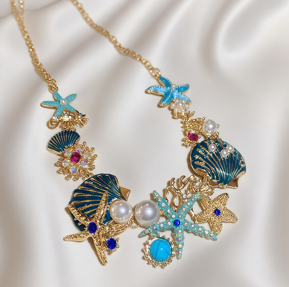 Beach - Inspired Sea Element Necklaces